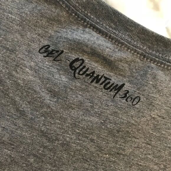 NEW ASICS Runs Deep Short Sleeve T Shirt Gray - Picture 4 of 6